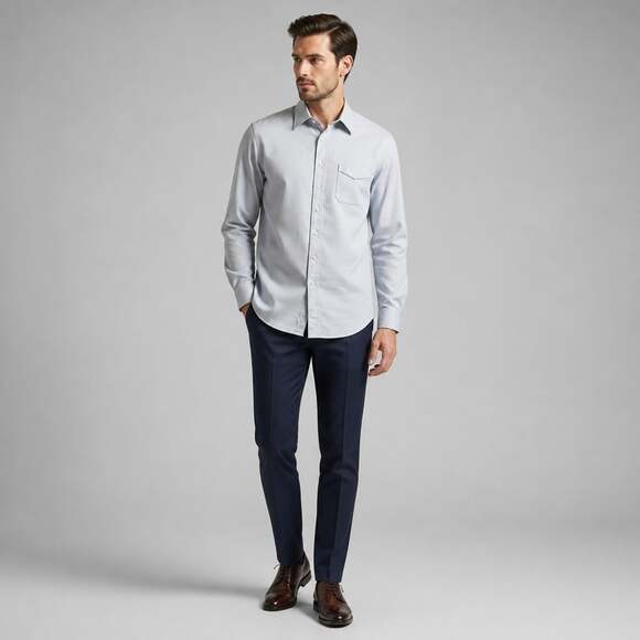 Daniel Cremieux Other - Daniel Cremieux Signature Richard Shirt Men's 16.5/35 Light Blue 100% Cotton